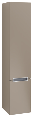 Villeroy Boch Hochschrank SuBadewanneay 2.0 00 350x1650x370mm 2 Tueren A:li Truffle Grey A70900VG