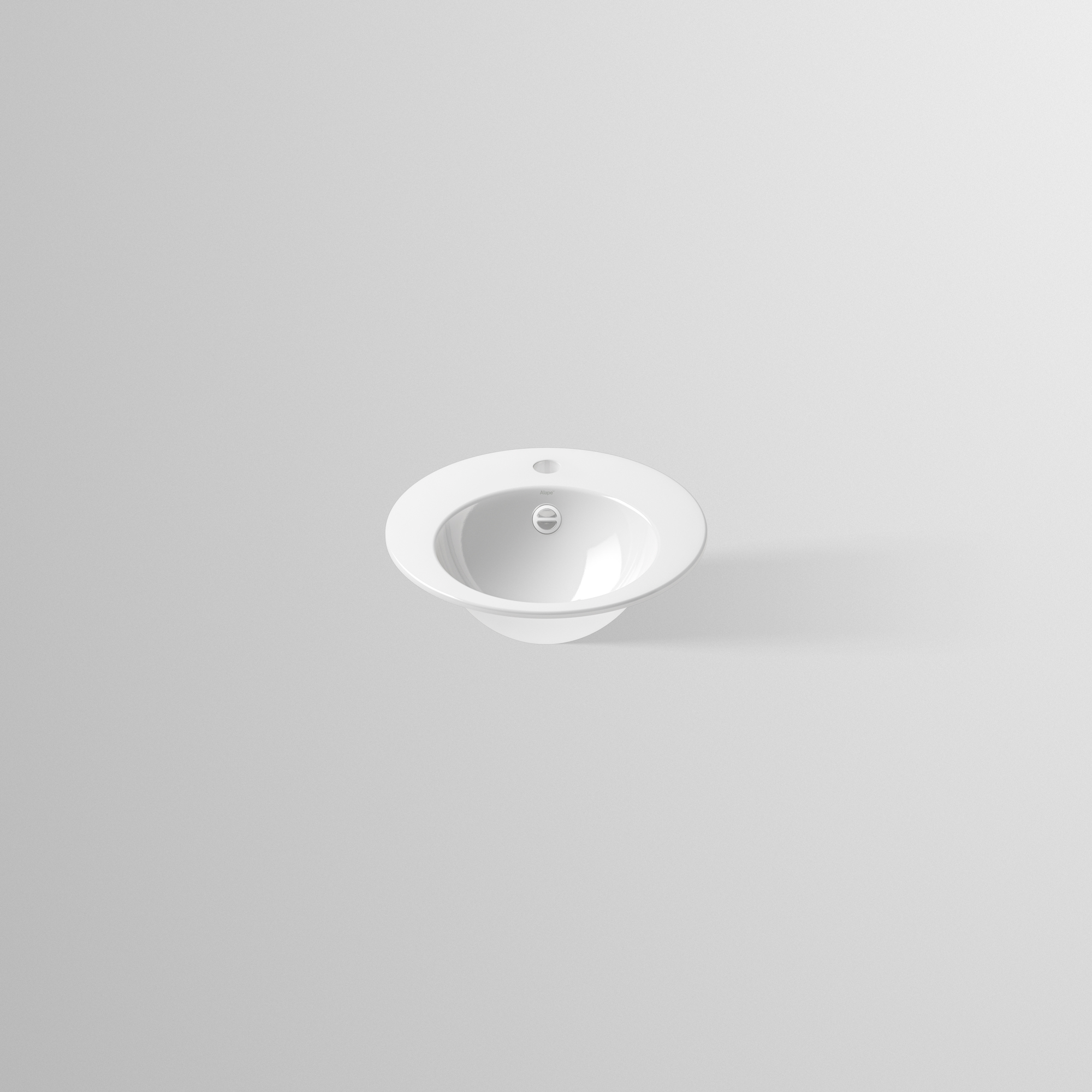 Alape Einbaubecken K400H 2003000 Weiss 2003000000