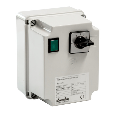 Kampmann 7-Stufen-Wechselstromsteuerung Typ 30781 4A 196000030781
