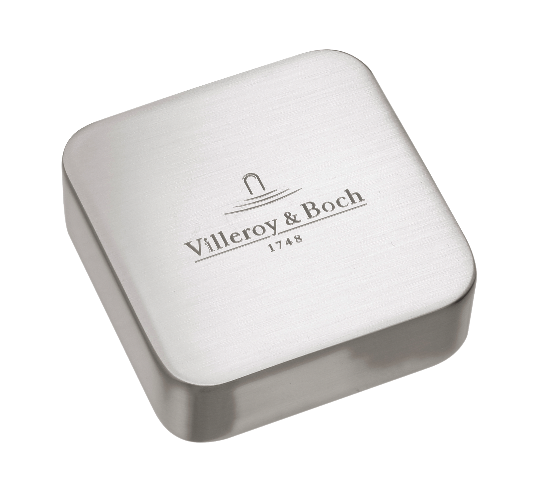 Villeroy Boch Abdeckkappe fuer Doppeldrehgriff Zubehoer 50x54x29mm Eckig gebuerstet 940535L7 Villeroy Boch Abdeckkappe fuer Doppeldrehgriff Zubehoer 50x54x29mm Eckig gebuerstet 940535L7