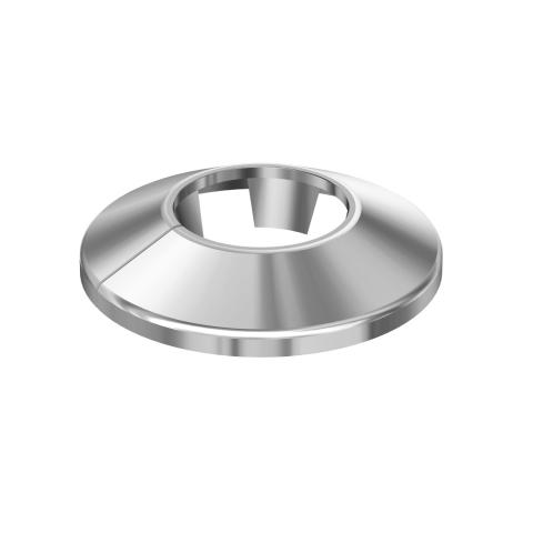 Flamco Rosette RVC 1/8-10mm chrom, Kunststoff 12460 Flamco Rosette RVC 1/8-10mm chrom, Kunststoff 12460