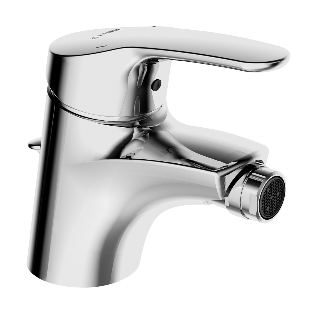 Hansa EHM Bidet-Batt. HANSAMIX 0106 Zugst.Ablgarn. Ausld. 113 mm DN15 chr 01063283