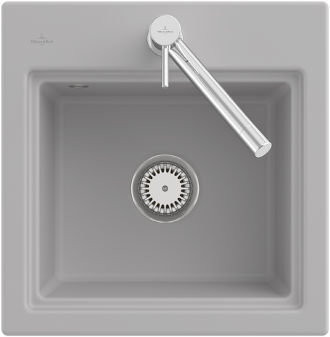 Villeroy Boch Einbauspuele SuBadewanneay Style 50 S 335502 500x510mm Rechteck Stone CeramicPlus 335502SL