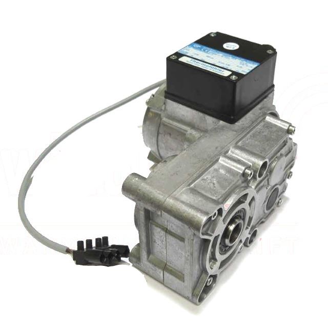 WINDHAGER Motor-ABM Schnecke Flachgetriebemotor mit Anschlusskabel Typ 007106