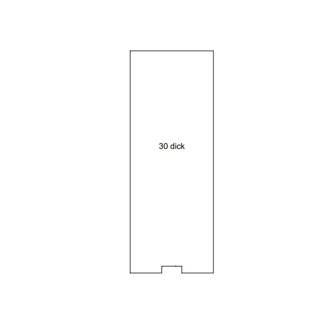 WINDHAGER IS .STEINW.LI/RE 655x245x30mm Isolierung links/rechts (655x245x30mm) S 007458