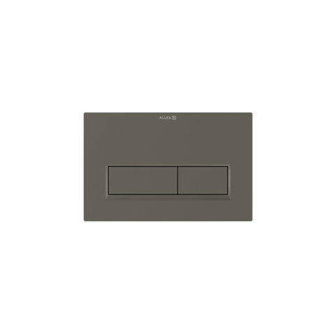 KLUDI UNIFIX Betaetigungsplatte Eckig 244 x 160 mm Matt Dove 32PP01O1