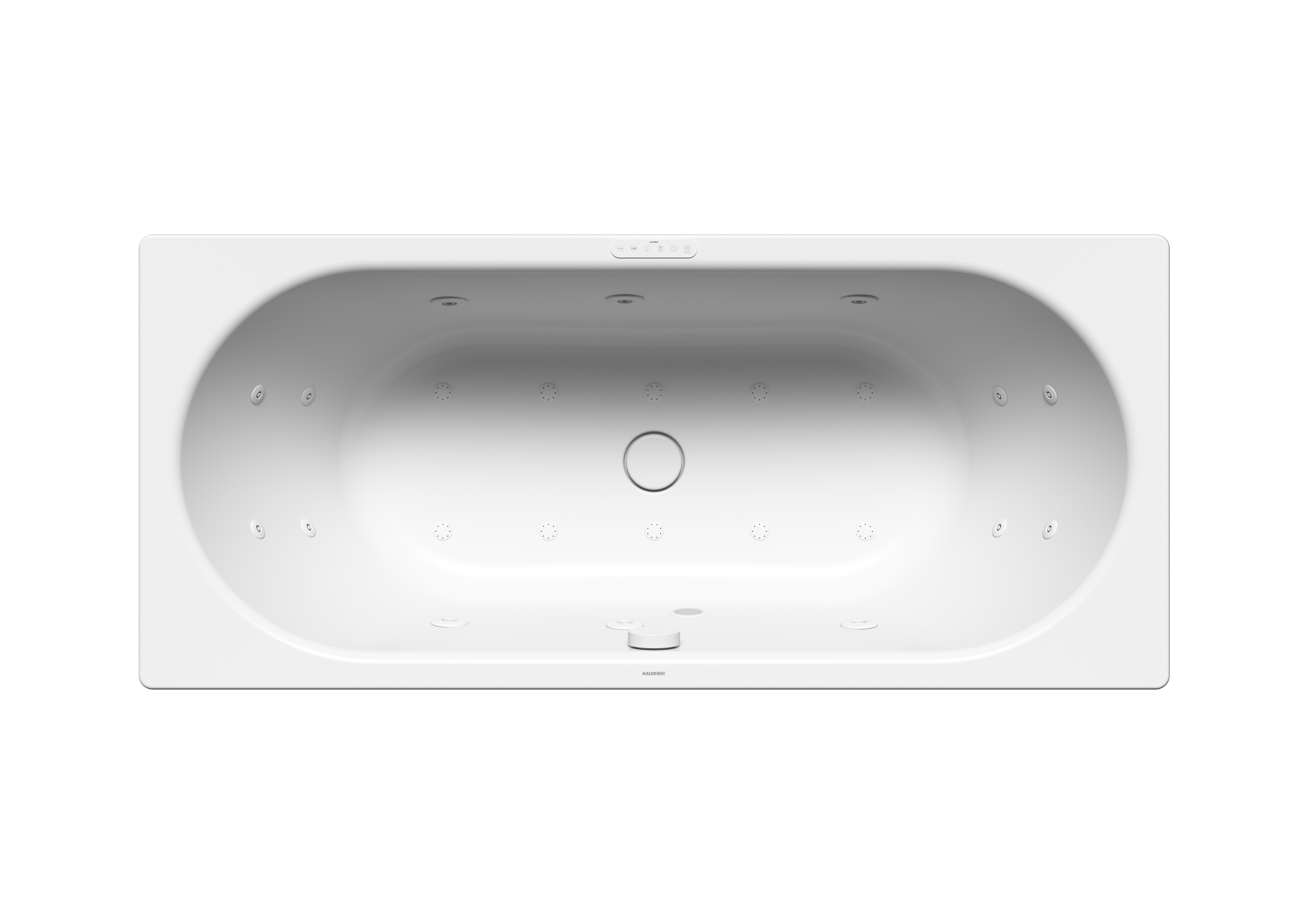 Kaldewei Badewanne CENTRO DUO Mod.132 BODY & SOUL, 1700x750mm,alpinwei? matt,li,IE,alpwm 283260400711