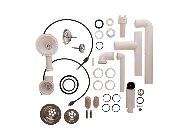 Villeroy Boch Ablaufgarnitur Zubehoer 8K1910 350x290x130mm Rund 8K191000