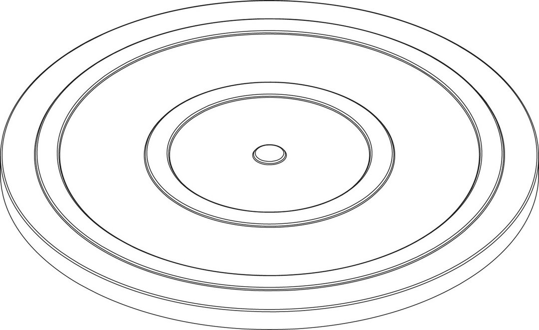 BOSCH Ersatzteil TTNR: 7735501786 Verkleidungsdeckel D1143.6 Schwarz everp