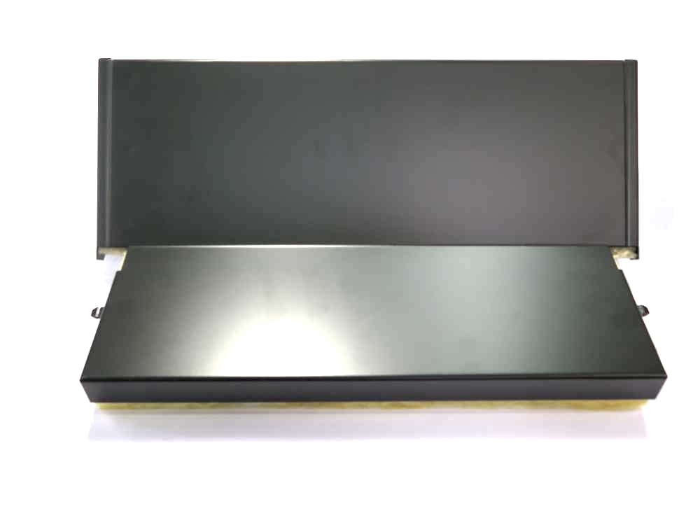 WINDHAGER BLENDE MITTE SW. ETFKU Blende Mittelteil schwarz FKU, FKX 050203