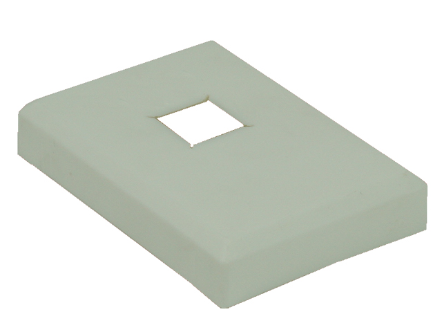 PURMO Abdeckrosette fuer Wandkonsole fuer Narbonne, 2 teilig, RAL 9016 AZ1MW0001000100