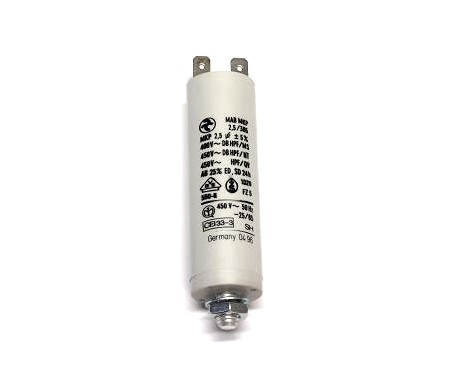 WINDHAGER KONDENSATOR MAB MKP2,5 Kondensator Motor MAB 385 400 V, 2,5 FAX 007329