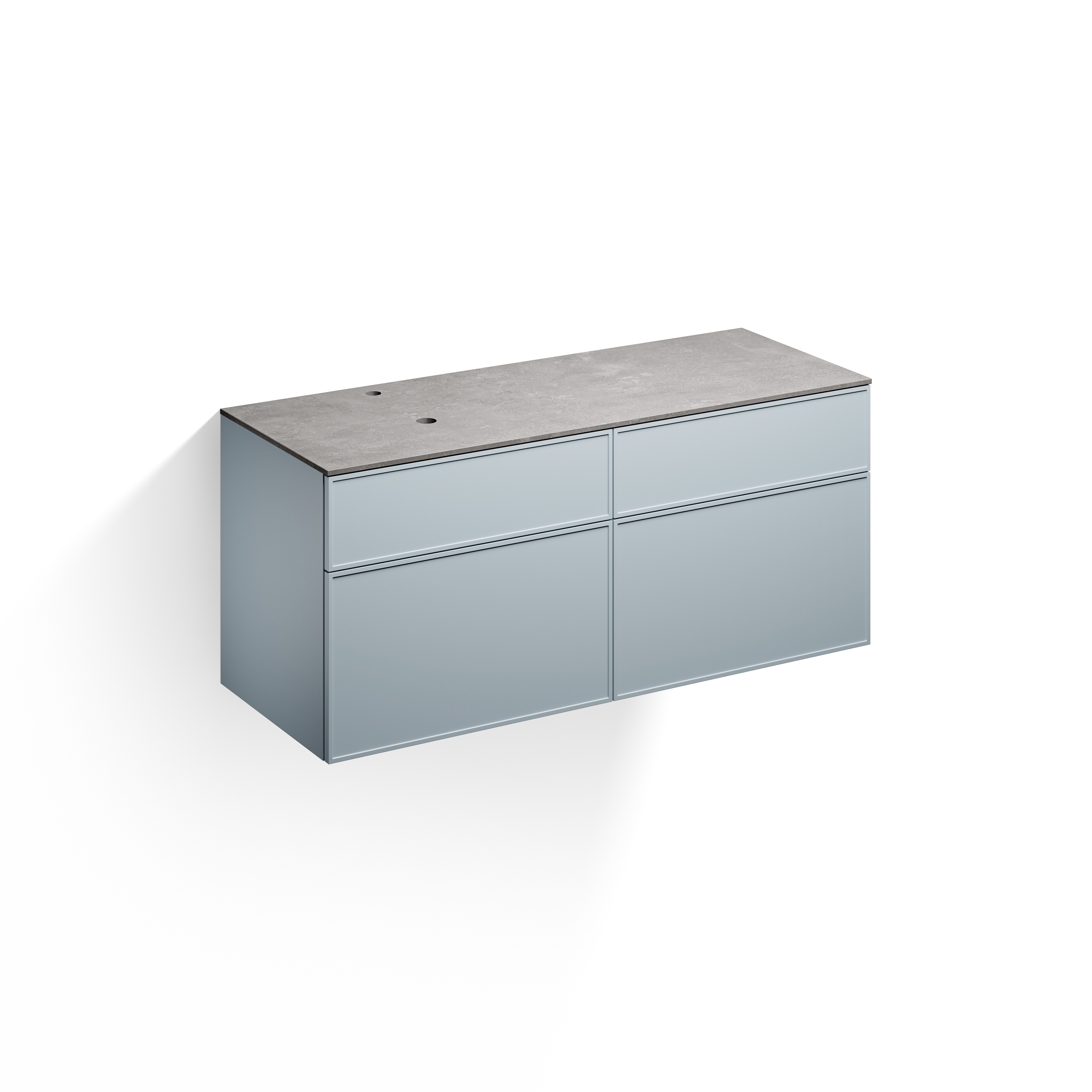 Alape Moebelmodul Arkta 6019127 1400x600 NY Silk/Tuerkisgrau 6019127453