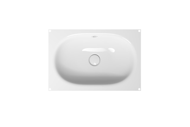Bette Waschtische Oval Comodo Unterbau Bahama beige mUeL 574x380x120/3mm A217-003mUeL