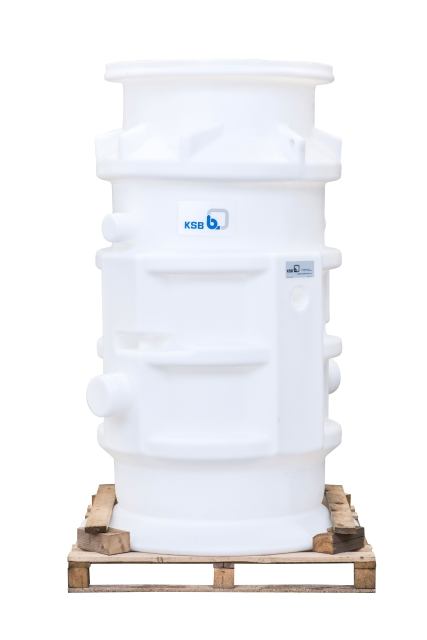 KSB Pumpenschacht aus Polyethylen Doppelstation CK 800 D 19074285 KSB Pumpenschacht aus Polyethylen Doppelstation CK 800 D 19074285