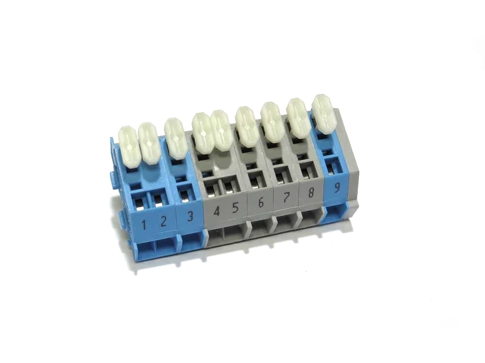 WINDHAGER WAGO-BLOCK 261 1-9 BW Wagoblock 261 1-9 8tlg. 006720