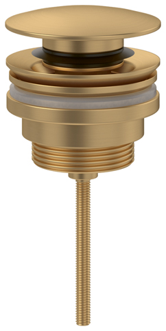 Villeroy Boch Push-Open-Ablaufgarnitur Universal Taps+Fittings 63x61x63mm Brushed Gold TVP00000302076 Villeroy Boch Push-Open-Ablaufgarnitur Universal Taps+Fittings 63x61x63mm Brushed Gold TVP00000302076