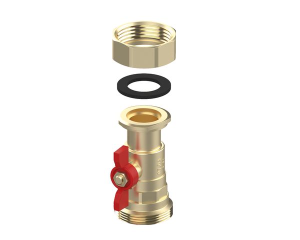Flamco Pumpenkugelhahn 1 1/2" AG, kopl. UWM + Dichtung ME-61855.4 Flamco Pumpenkugelhahn 1 1/2" AG, kopl. UWM + Dichtung ME-61855.4