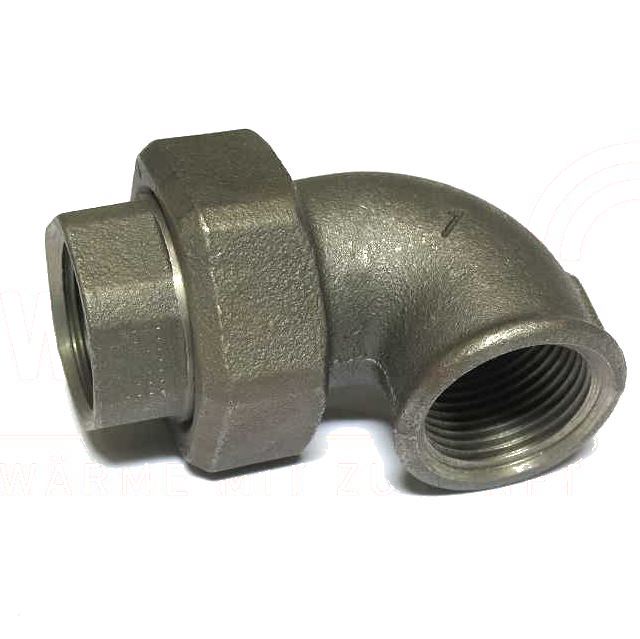 WINDHAGER WINKELVERSCHR. 95 1"SW Winkelverschraubung Nr:95 1" schwarz KSN 001023