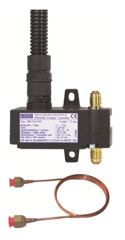KSB Differenzdruck-Messumformer 0 - 1,0 bar, RC 1/4 01558789