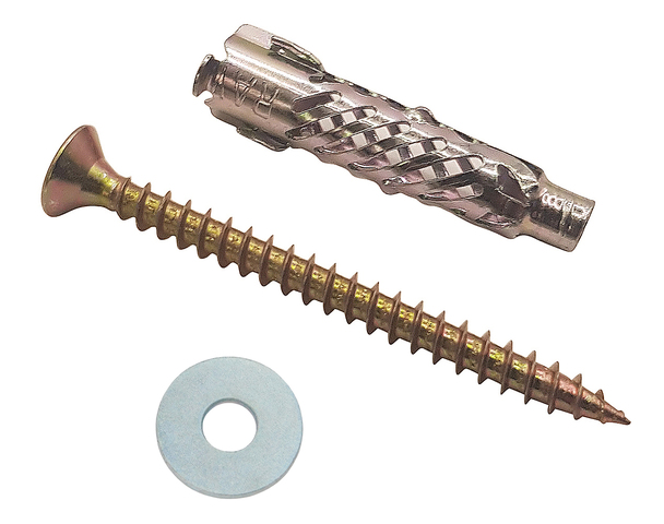 Walraven Duebel Twist ev passiviert 10 x 50 mm m. Schr. H6x70 u. U-Scheibe 6119641