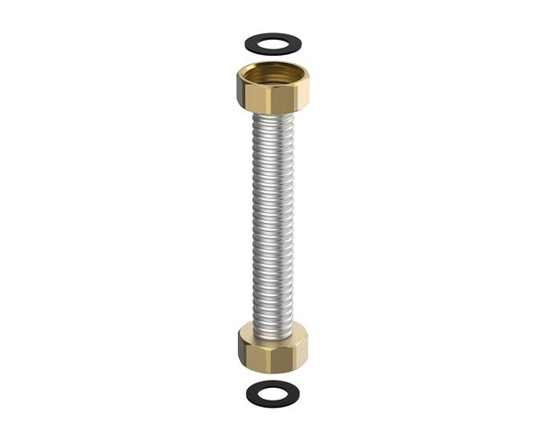 Flamco InoFlamcoex Edelstahlwellrohr DN 12, 1/2" IG, 300 mm M46154.30 Flamco InoFlamcoex Edelstahlwellrohr DN 12, 1/2" IG, 300 mm M46154.30