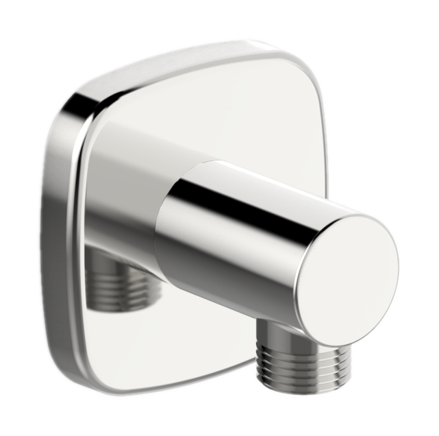 Hansa Wandanschlussb. rund HANSALIVING 5118 Ros. soft edge G1/2 DN15 chr 51180193