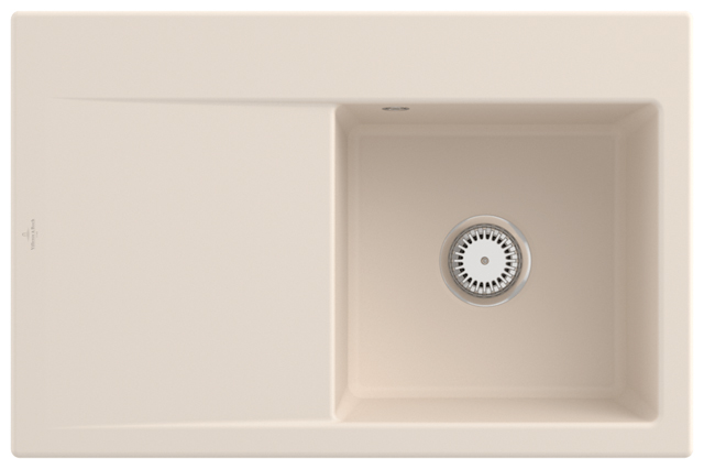 Villeroy Boch Einbauspuele SuBadewanneay Style 45 334701 780x510mm Rechteck Ivory CeramicPlus 334701FU