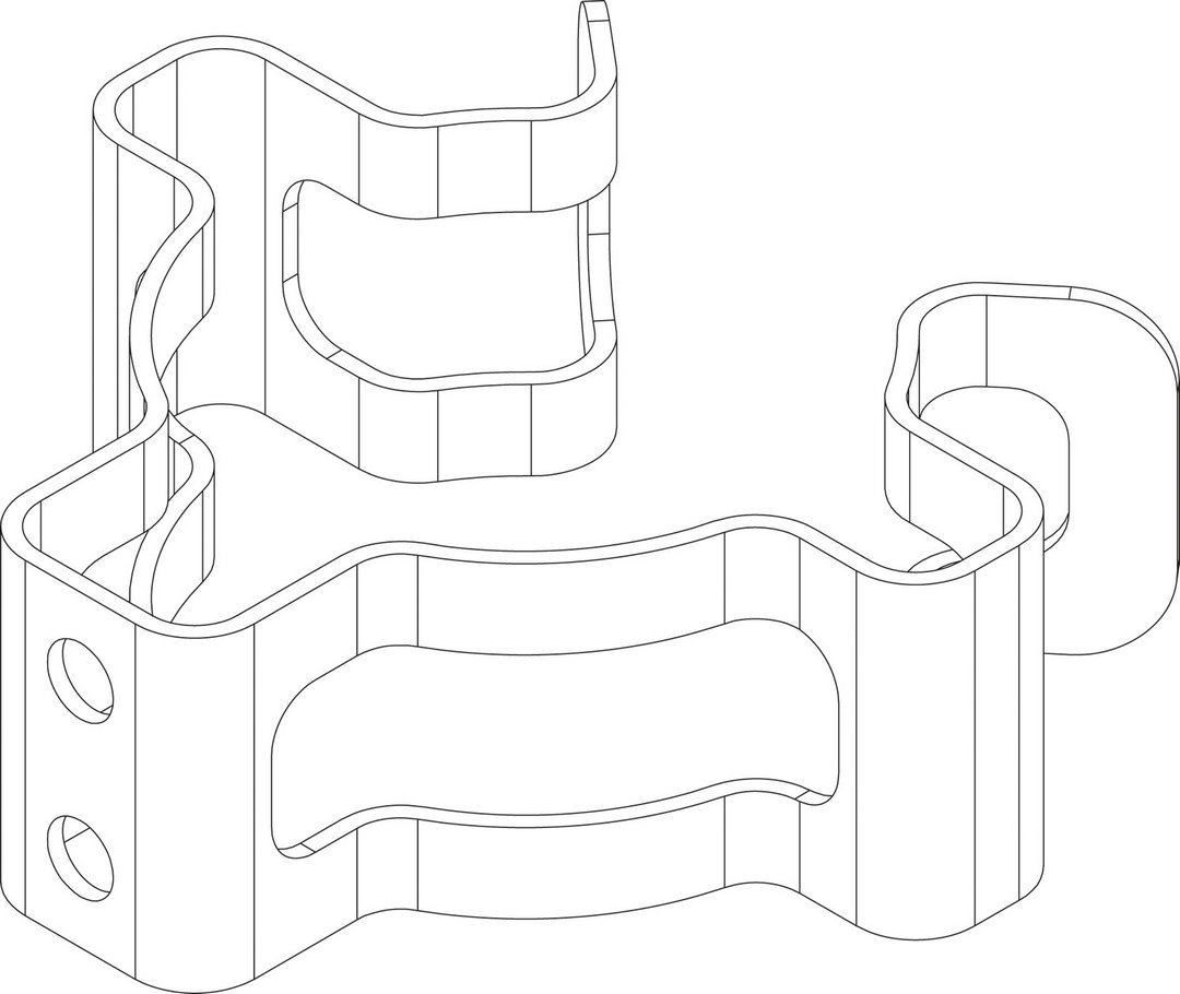 BOSCH Ersatzteil TTNR: 8738211454 Klammer (2x) BOSCH Ersatzteil TTNR: 8738211454 Klammer (2x)