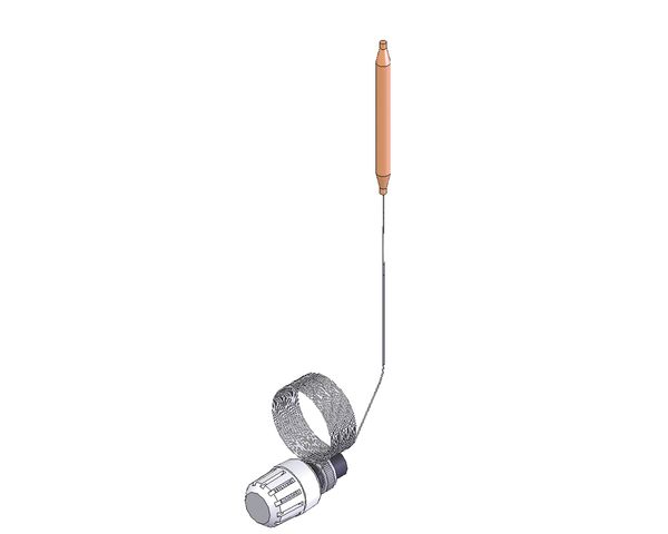 Flamco Thermostatkopf m. Fernfuehler 40-70 Grad Celsius ME-80580.12