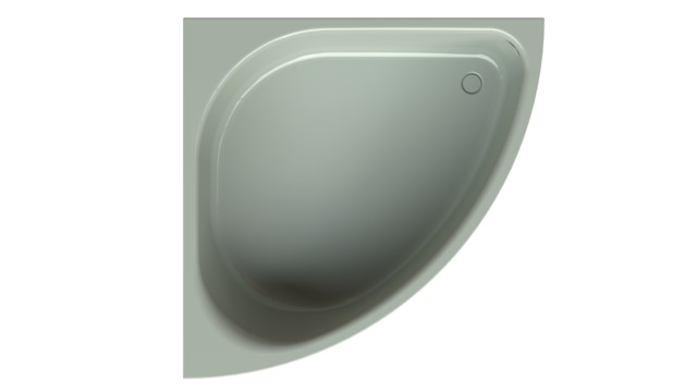 Bette Badewannen Eck Arco Salvia 1400x1400x450/50mm 6035-307