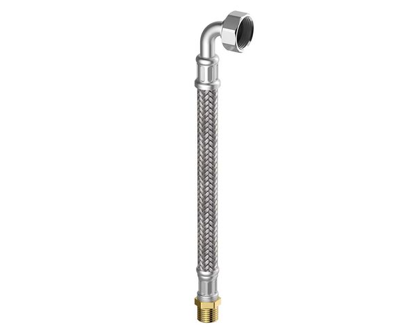 Flamco MeiFlamcoex Panzerschlauch Heizung 3/4" AG x 3/4" Bogen, 500 mm M4327.0127.50