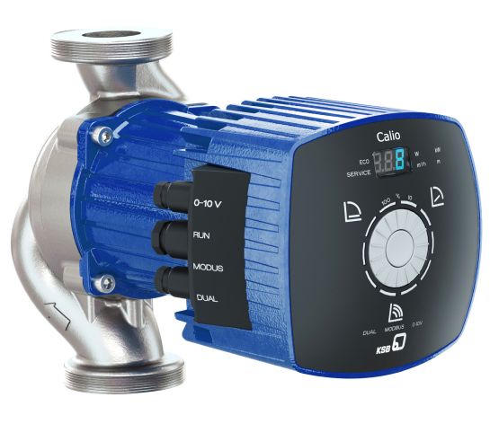KSB Trinkw.-Pumpe CalioTherm Pro 25-80 G 1 1/2, PN6/10/16, 1ph 230V, geregelt 29134853