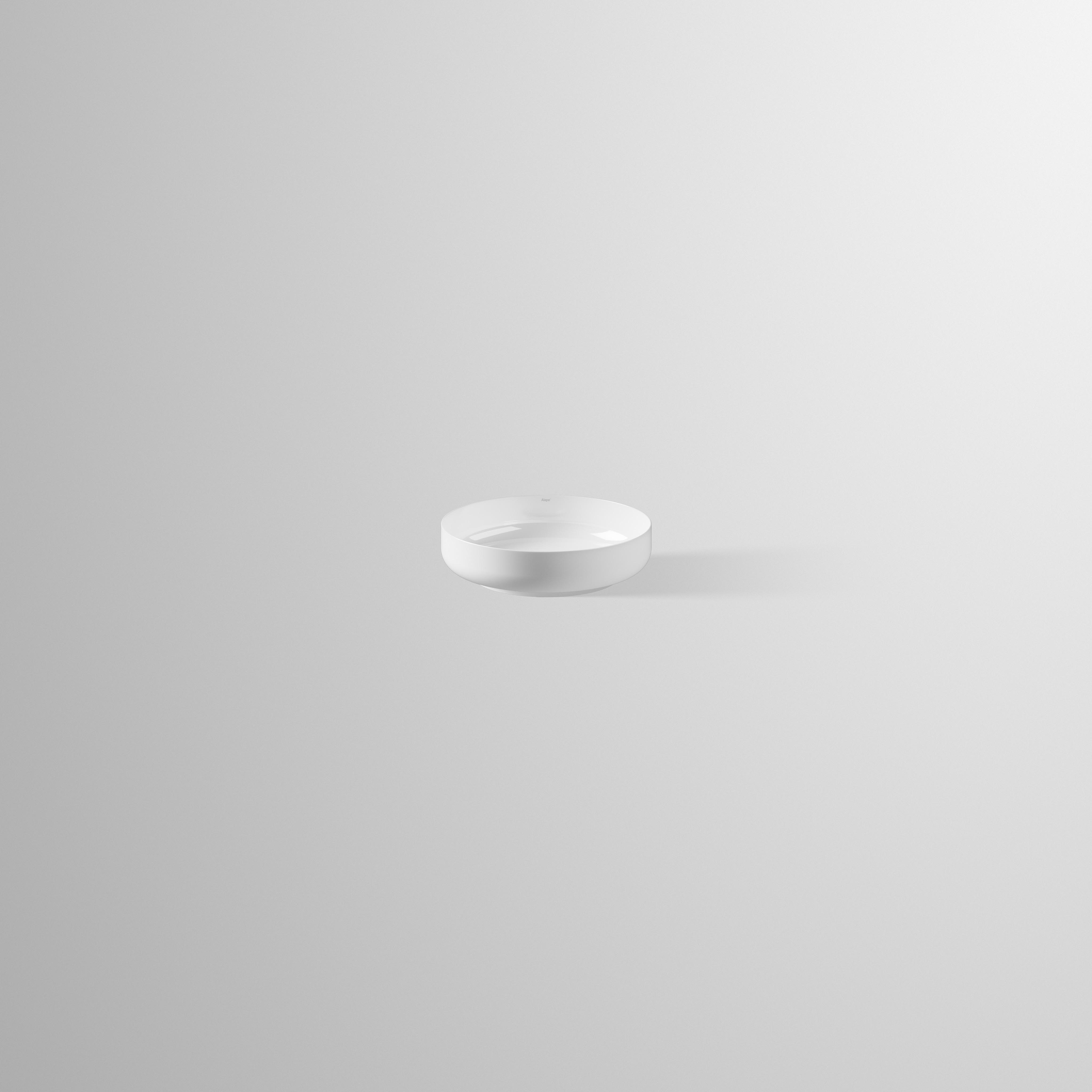 Alape Aufsatzbecken kreisfoermig 6004501 Edition Arkta Weiss 6004501000