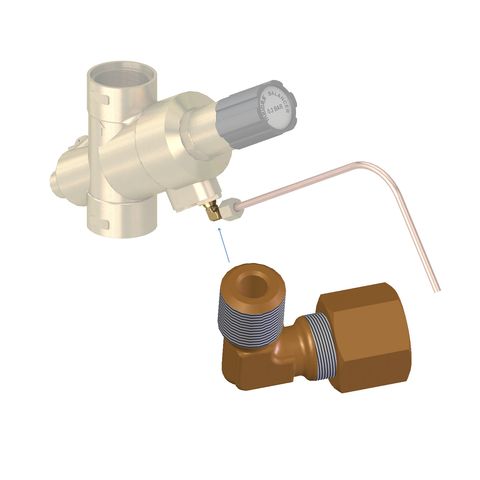 Flamco Winkelverschraubung 1/8" AG x 5mm Pilotleitung ME-68005.1