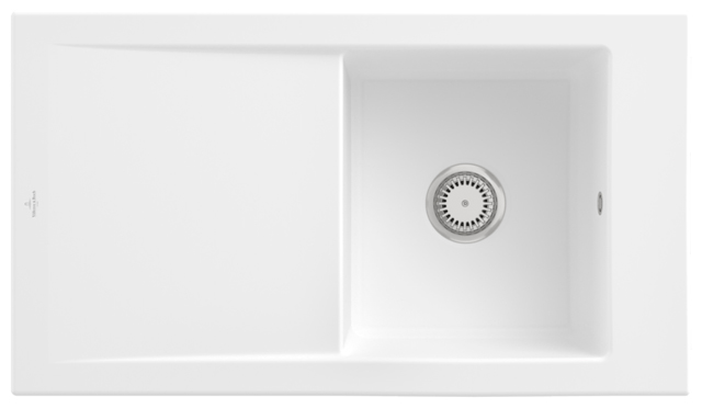 Villeroy Boch Einbauspuele Timeline 50 330701 900x 510mm Rechteck Stone White CeramicPlus 330701RW Villeroy Boch Einbauspuele Timeline 50 330701 900x 510mm Rechteck Stone White CeramicPlus 330701RW