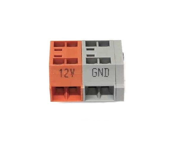 WINDHAGER Wago-Block 261 12V GND Wagoblock 261 4-polig "12V GND" VAE, FW 006833