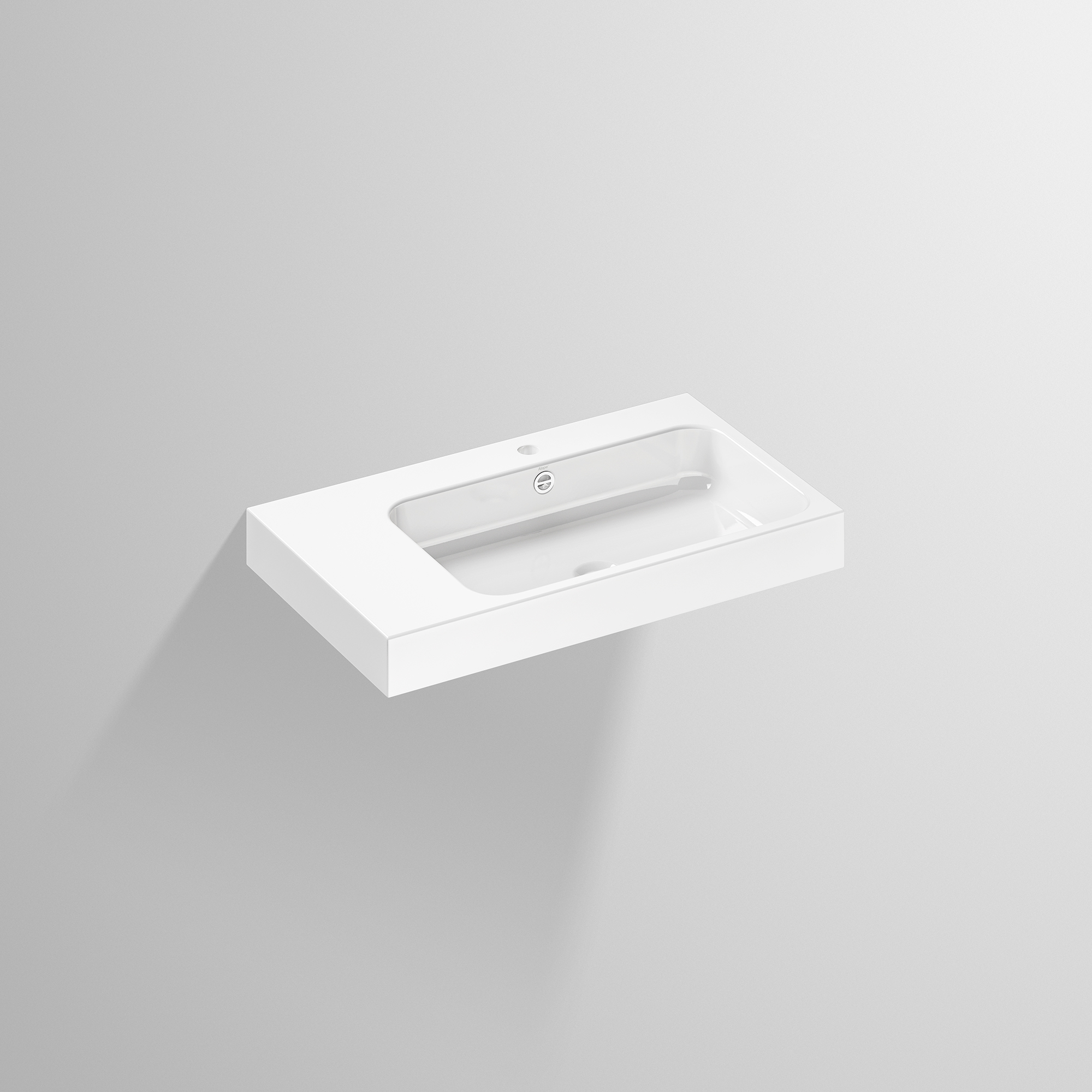 Alape Waschtisch SR800H.R 4282600 Weiss 4282600000