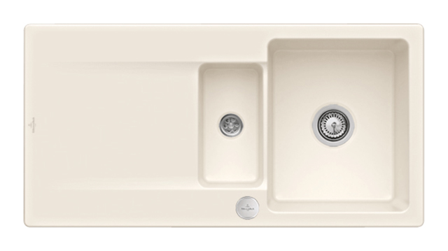 Villeroy Boch Einbauspuele Siluet 60 R 333702 1000x510mm Rechteck Crema CeramicPlus 333702KR