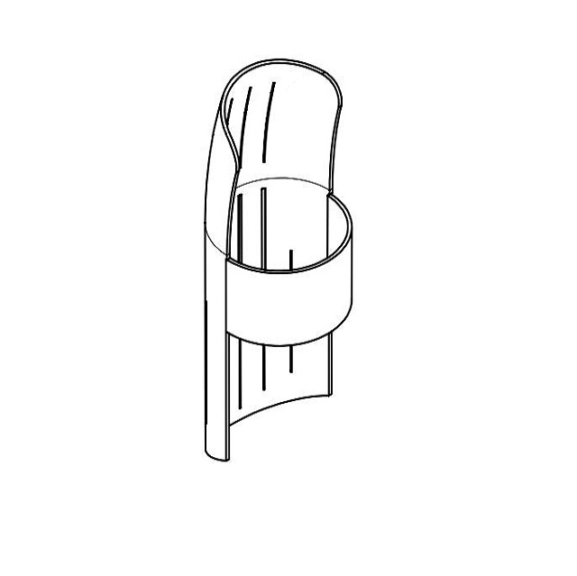 WINDHAGER Fallrinne BW2 XL Fallrinne BW2 XL 054083
