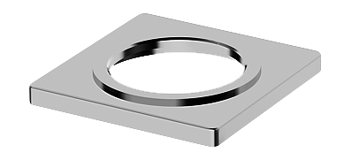 Hansa Ros. HANSALIVING 6637 55 x 55 mm chr 66370000