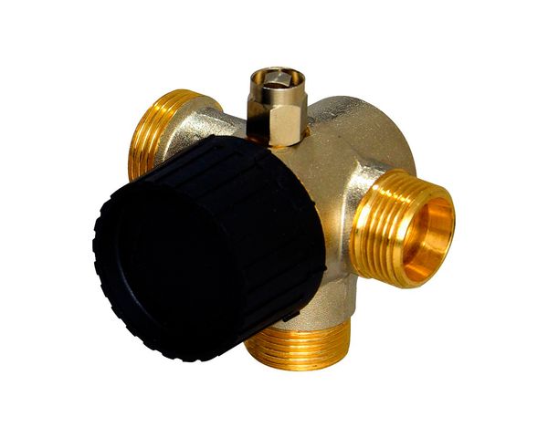 Flamco Dreiwegethermostatventiluntertl. DN15 Entlueftung, Anbindung links M1236131