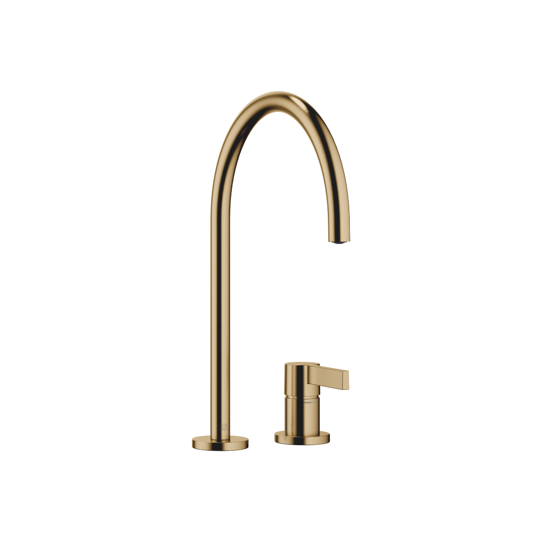 Dornbracht 2-Lochbatt. m. Einzelros. TARA ULTRA 32815875 Dark Brass gebuerstet PVD 32815875-39 Dornbracht 2-Lochbatt. m. Einzelros. TARA ULTRA 32815875 Dark Brass gebuerstet PVD 32815875-39