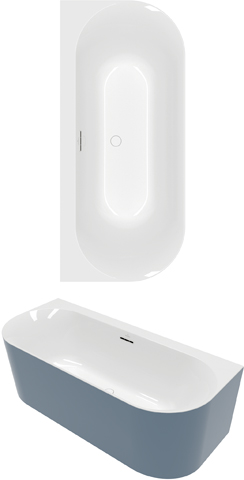 Villeroy Boch VWBadewanne Loop+Friends 1700x750mm VWBadewanne Colour On Demand Stone White A170LOF9CSBCVRW Villeroy Boch VWBadewanne Loop+Friends 1700x750mm VWBadewanne Colour On Demand Stone White A170LOF9CSBCVRW