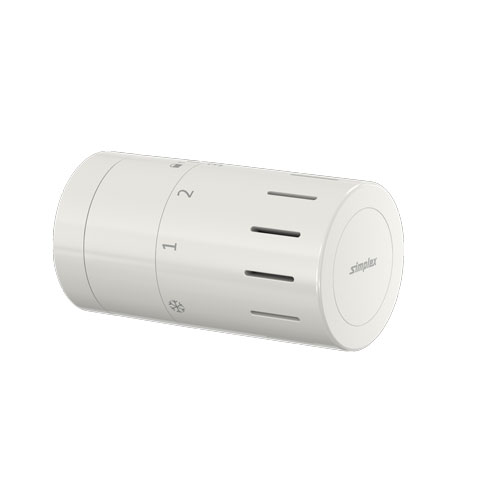 Flamco Design-Thermostatkopf TC-D1 weiss M30 x 1,5 mit Nullstellung F35320