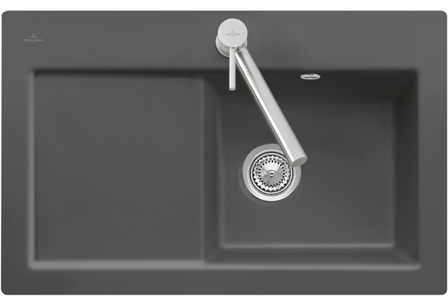 Villeroy Boch flaechenbuendige Spuele SuBadewanneay 45 flat 745x475mm IB re Keram. Graphite cplus 67140Fi4 Villeroy Boch flaechenbuendige Spuele SuBadewanneay 45 flat 745x475mm IB re Keram. Graphite cplus 67140Fi4
