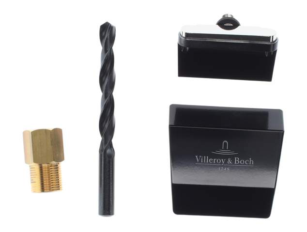 Villeroy Boch Wasserzulauf Zubehoer UPCON0123 150x220x65mm Black Matt UPCON0123-33 Villeroy Boch Wasserzulauf Zubehoer UPCON0123 150x220x65mm Black Matt UPCON0123-33