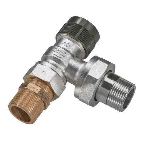 Kampmann 2-Wege-Ventilkit DN 20 Typ 100913 Anschluss 3/4 Zoll, Ausfuehrung Eckventil 251000100913