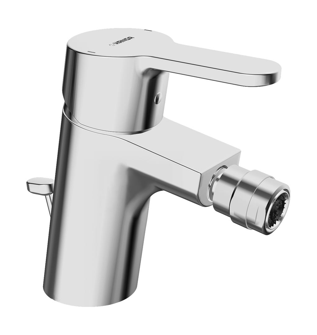 Hansa EHM Bidet-Batt. HANSAPRIMO 4943 Zugst.Ablgarn. Ausld. 107 mm DN15 chr 49433203