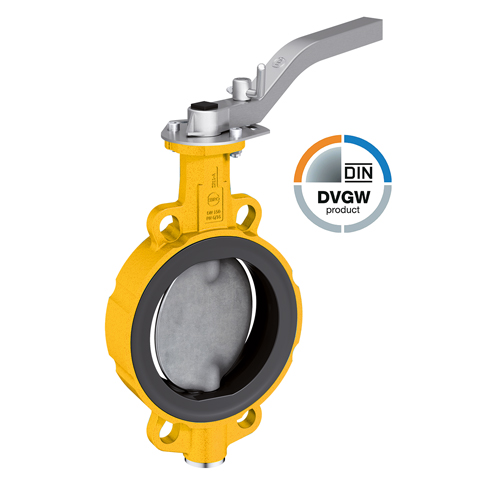EBRO Absperrkl. Z011-A Zwischenfl.g. GA m.stufenloser Feineinst. DN250 PN10/16 10001285